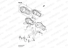 28 - SPEEDOMETER (GSF650K9/UK9/LU/UL0)