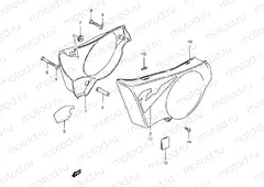 28A - FRAME COVER (TS185ERCV P09/TS185ERW/ERX)