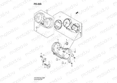 28A - SPEEDOMETER (GSF650SAK5/SAK6/SUAK5/SUAK6)