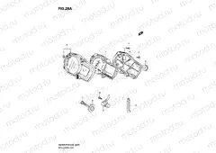 28A - SPEEDOMETER (GSX650FA/FUA)