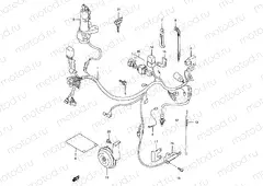 28A - WIRING HARNESS (MODEL T/V/W/X)