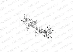 29 - CHAIN GUIDE (RM125T)