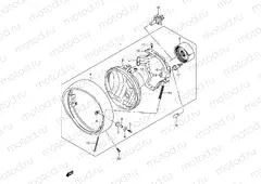 29 - HEADLAMP (E02,E19,P37)
