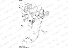 29 - SPEEDOMETER - TACHOMETER (GS500FH)