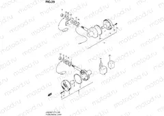 29 - TURN SIGNAL LAMP (GS125ESX E02/SX/SUX)