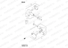 29 - TURNSIGNAL LAMP (GS500K3 P24)