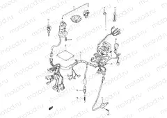 29 - WIRING HARNESS (GSF1200T/V/W/X/Y/ST/SV/SW/SX/SY)