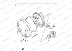 29A - HEADLAMP (MODEL P/R E02,E24)