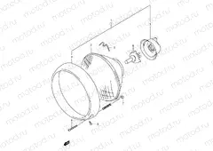 29A - HEADLAMP (MODEL W/X/Y E24)