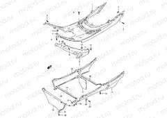 29A - REAR LEG SHIELD (AE50RP/RR/RS/RT/RV)