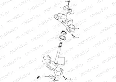 29A - STEERING STEM (MODEL K2)