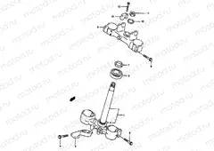 29A - STEERING STEM (MODEL X/Y)