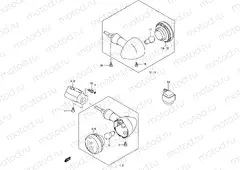 29A - TURN SIGNAL LAMP (MODEL K4/K5)