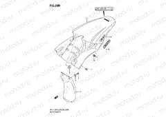 29B - REAR FENDER (MODEL K7)