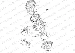29C - SPEEDOMETER (SV1000K5/U1K5/U2K5)