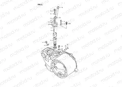 3 - CLUTCH COVER - OIL PUMP
