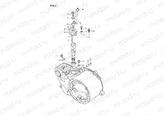3 - CLUTCH COVER - OIL PUMP
