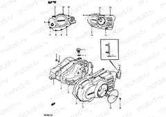 3 - CRANKCASE COVER