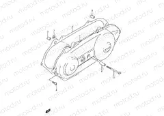 3 - CRANKCASE LH COVER