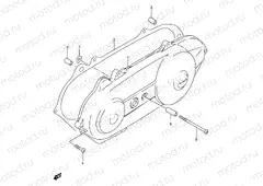 3 - CRANKCASE LH COVER