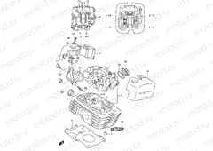 3 - CYLINDER HEAD (REAR)