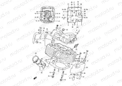3 - CYLINDER HEAD (REAR)
