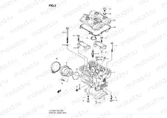 3 - REAR CYLINDER HEAD