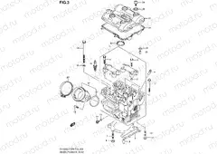 3 - REAR CYLINDER HEAD