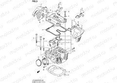 3 - REAR CYLINDER HEAD
