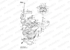 3 - REAR CYLINDER HEAD (MODEL K5/K6/K7/K8)