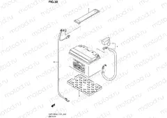 30 - BATTERY (GSF1250SL1 E24)