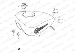 30 - FUEL TANK (MODEL T/V/W/X)