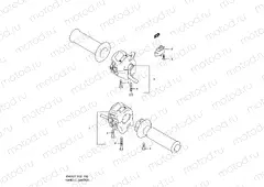 30 - HANDLE SWITCH (SV650X/UX/Y/UY/K1/UK1/K2/UK2)