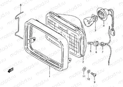30 - HEADLAMP (E01,E02,E24,E30,E71,P37)