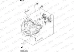 30 - HEADLAMP (E02,E19,E54,P37)