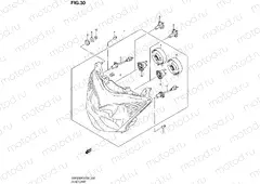 30 - HEADLAMP (GSF650SK5/SK6/SAK5/SAK6/SUK5/SUK6/SUAK5/SUAK6)