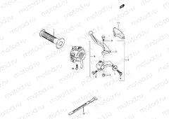30 - LEFT HANDLE LEVER