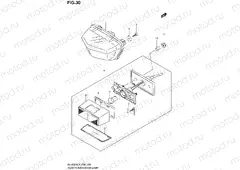 30 - REAR COMBINATION LAMP (WITHOUT REFLECTOR)