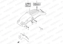 30 - REAR FENDER