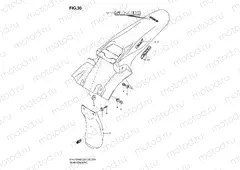 30 - REAR FENDER