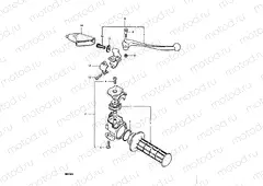 30 - RIGHT HANDLE GRIP (RM100X)