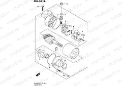 301A - STARTING MOTOR