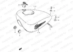 30A - FUEL TANK (MODEL V/W/X)