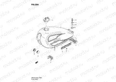 30A - FUEL TANK (MODEL X)