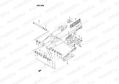 30A - REAR SWINGING ARM (MODEL P/R/S)