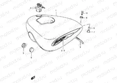 30B - FUEL TANK (MODEL K2/K3)