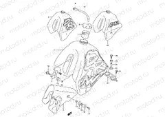 30B - FUEL TANK (MODEL N/P/R E24)