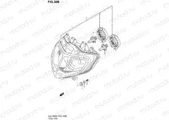 30B - HEADLAMP (MODEL K2/K3 E24)