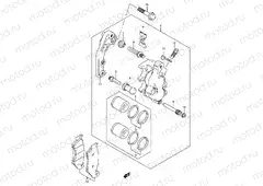 31 - FRONT CALIPER (MODEL K1/K2/K3/K4)