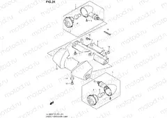 31 - FRONT TURNSIGNAL LAMP